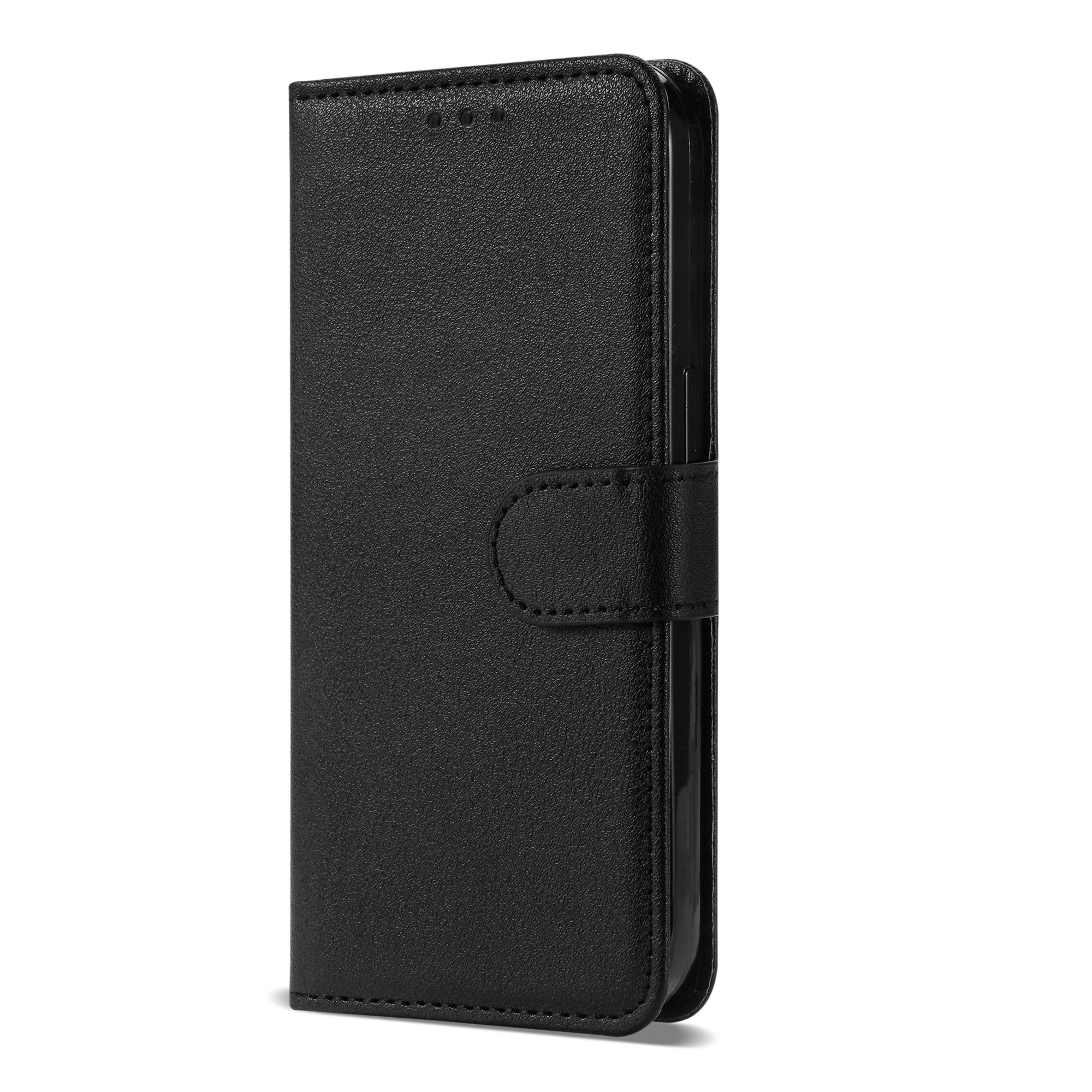 

Шкіряний чохол для Xiaomi Redmi Note 13 12 11S 10 10S 9 9S 9T 8T 8 7 Pro Max 9A 10A 9C Foldable Funda Book Case Flip Wallet Coque Redmi Note 9T&Case & Strap чорний