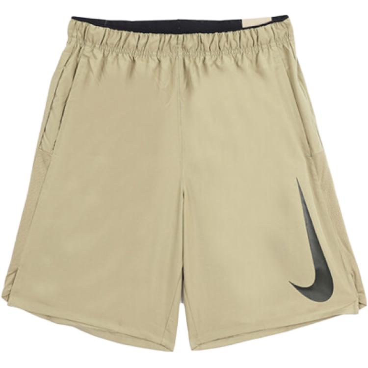

Nike Летние эластичные шорты из полиэстера со средней талией, прямые свободные шорты для мужчин, оливково-зеленые DX0905-276 XL