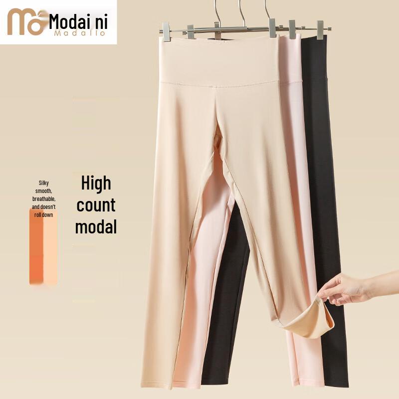 

Модальные женские термолеггинсы с высокой талией L