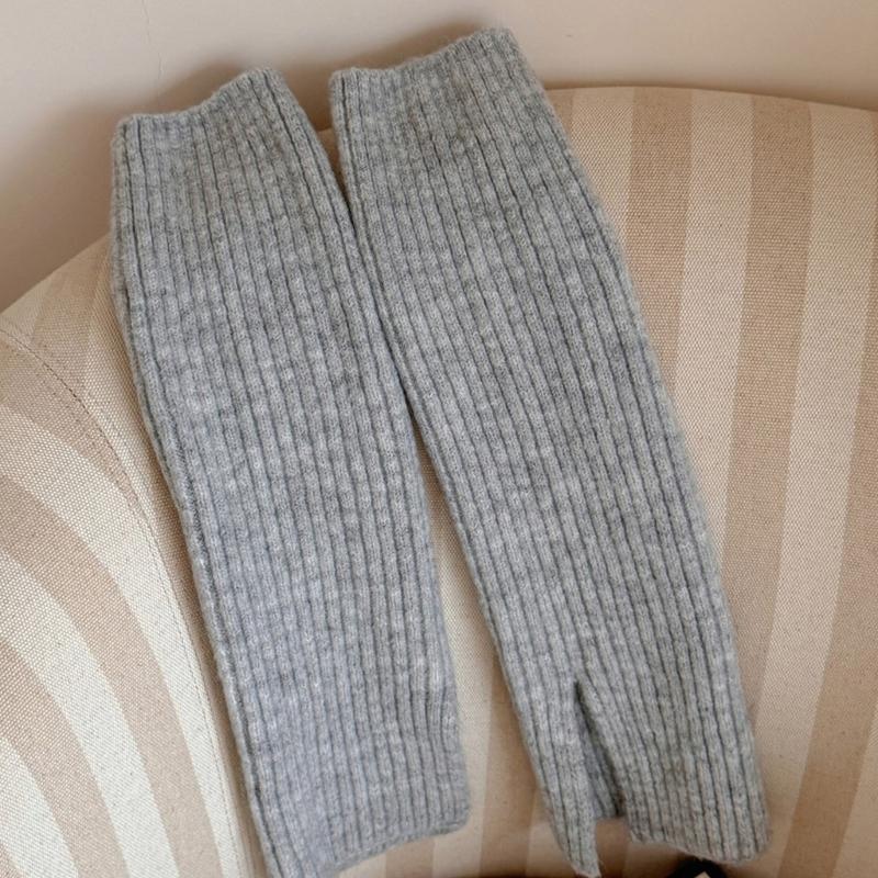 Acrylic Leg Warmers for Women Warm Soft Lightweight Long Socks Cold Weather Indoor Outdoor Activities