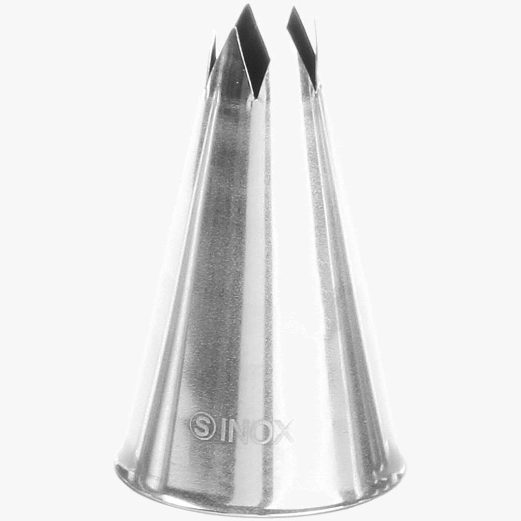 Star Tip for Pastry Bag Sleeves, Steel, Diameter 9mm, HENDI 551271