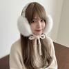 Ear Cap Winter Earmuffs JK Headwear Ear Cover Cute Lace Plush Earmuffs  Girl