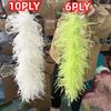 DIY 0,5 Metri Grosime Boa din Pene de Struț 2-20 Straturi Panglică Cusut Rochie Eșarfă Șal DIY Carnaval Petrecere de Nuntă Îmbrăcăminte Fustă cu Pene Decor