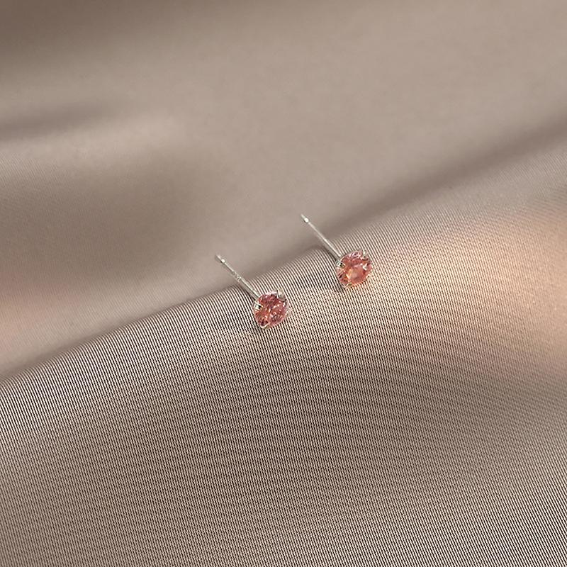 1Pair Minimalist Stud Earrings For Women Girls Cute Vintage Exquisite Mini Earrings Daily Jewelry Accessories Gift