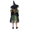 Halloween Mädchen Kleid Bedrucktes Kleid Hexe Rollenspiel Cosplay Kostüm Maskerade Kostüm