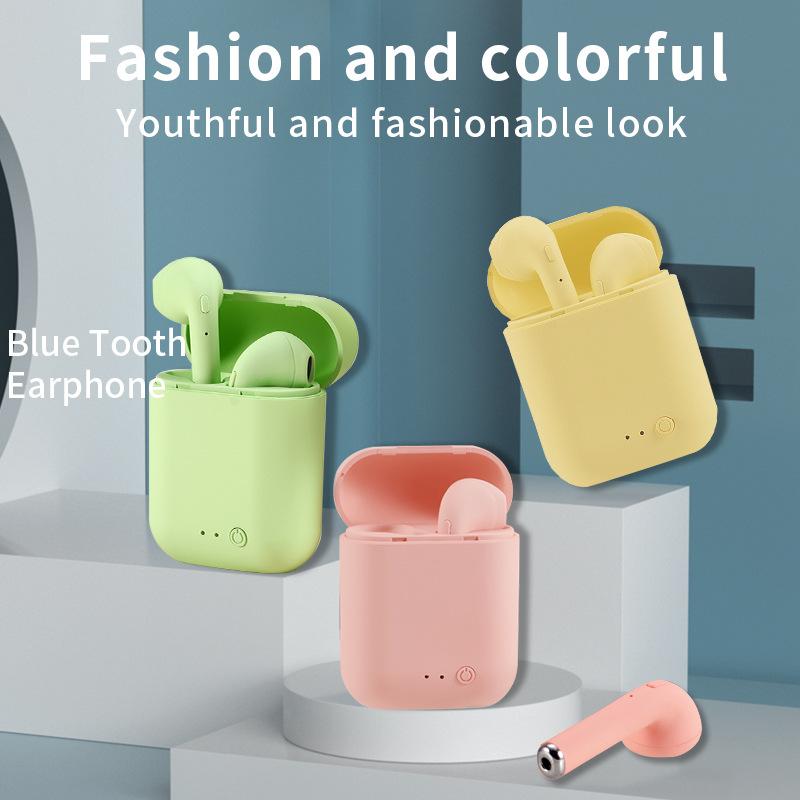 QUEED mini2 Bluetooth Headphones, I7mini Tws Dual-ear Stereo Motion 5.0 Wireless Headphones