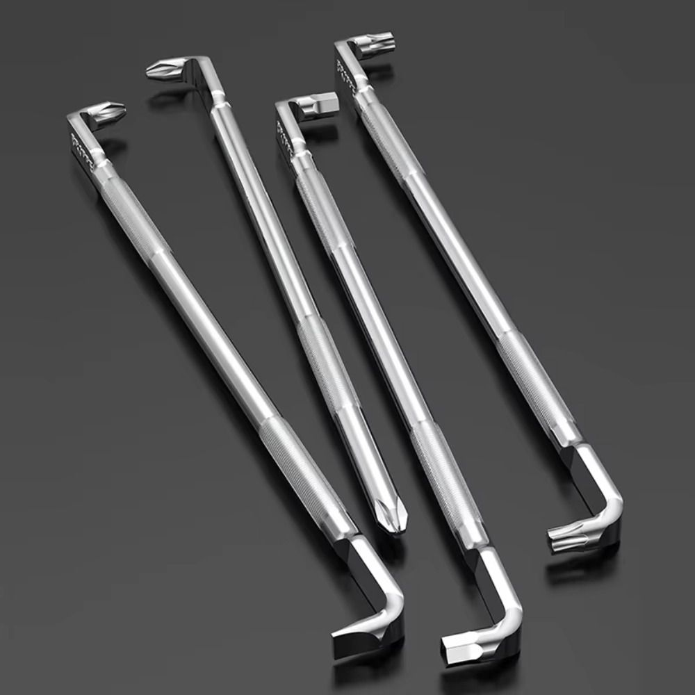 Magnetic Elbow Screwdriver Angled Crosses Right Angle Screwdriver  Short Screwdriver
