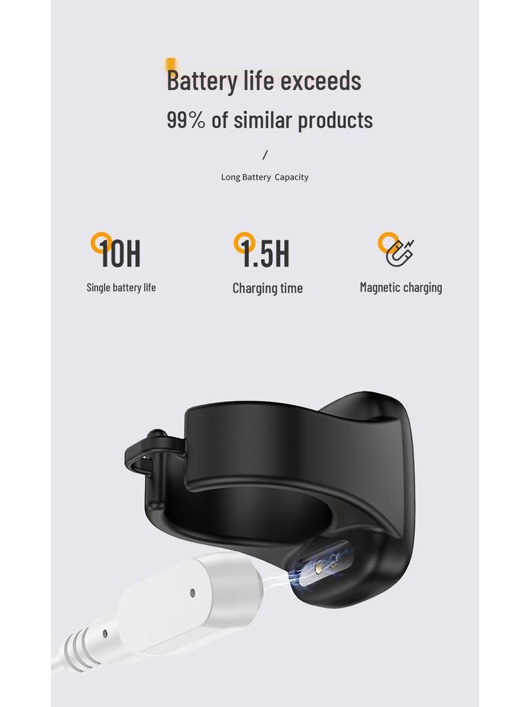 Télécommande Bague Intelligente Bluetooth: Gadget du bout du doigt pour selfie et tourne-page