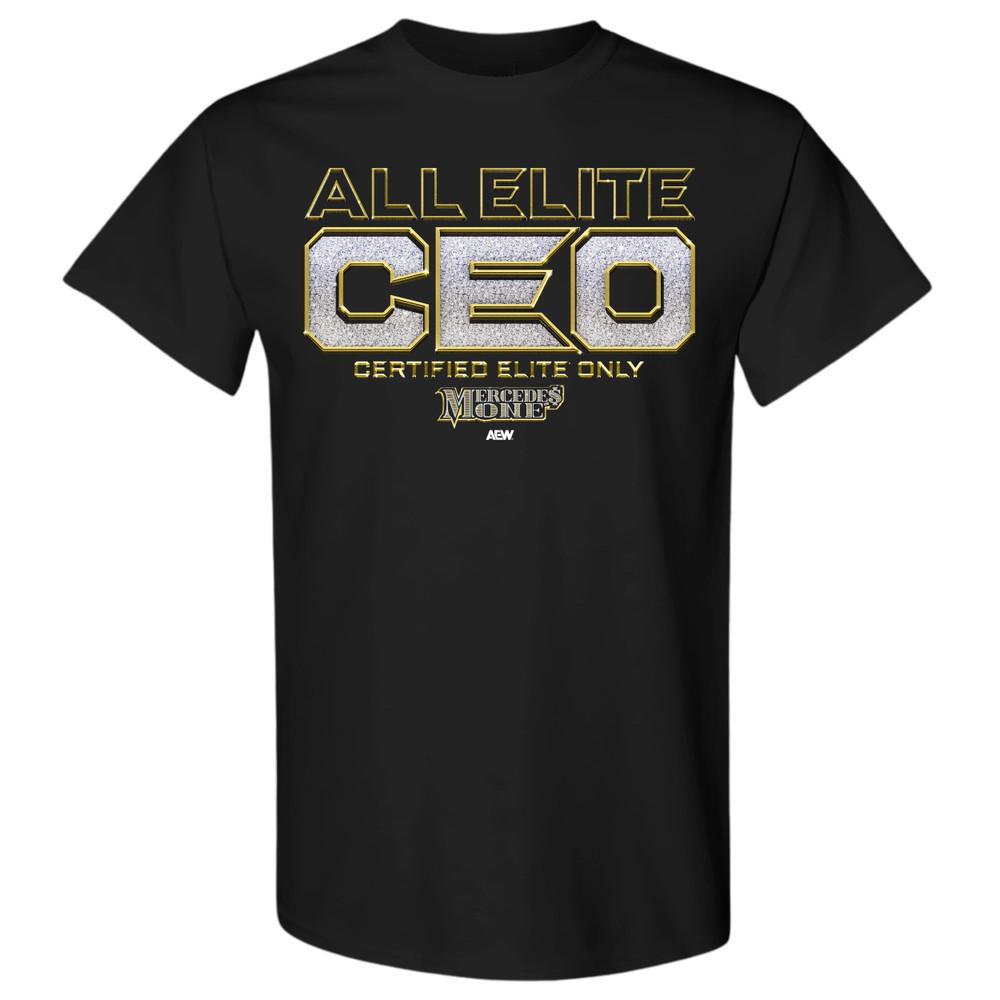 MERCEDES MONÉ  CEO AEW Official TShirt Unisex T-Shirt L