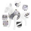 Dog Leash Vest Plaid Dog Chest Strap Reflective Small Dog Walking Leash Pet Chest Strap