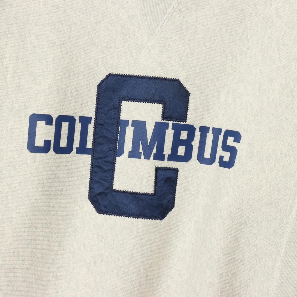 Champion Long Sleeve Reverse Weave Crew Neck Oatmeal Women's Fleece-Lined Sweatshirt, Color, CW-A004