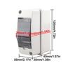2/3/5/6/8/WAY Junction Box HT Series Circuit Breaker Enclosure  Indoor Electrical Systems