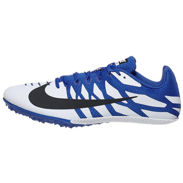 Nike Zoom Rival Round Toe Lace-Up Synthetic Leather Shock Absorbing Non-Slip Wear-Resistant Low-Top Running Shoes Men Sneaker White Blue 907564-405