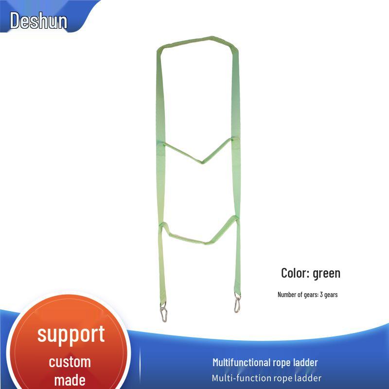 Folding Rope Ladder for Dinghy, Kayak, Sailboat, and Swimming