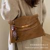 Vintage Matte Bag 2025 New High-end Commuter Women's Shoulder Messenger Bag Large-capacity Work Tote Bag