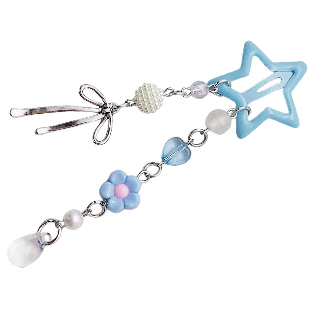Sweet Star Shaped Hair Clip Ornament Lovely Star Hair Clip Accessory For Creating Adorable Hairstyles Effortlessly