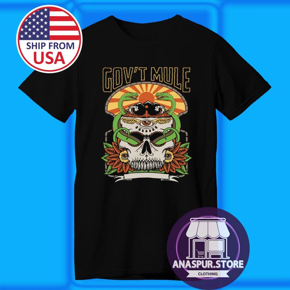 Gov t Mule Men s Black Size S-5XL L