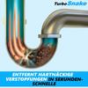 TurboSnake Abflussspirale Abflussreiniger Verstopfung beseitigen Rohrreiniger