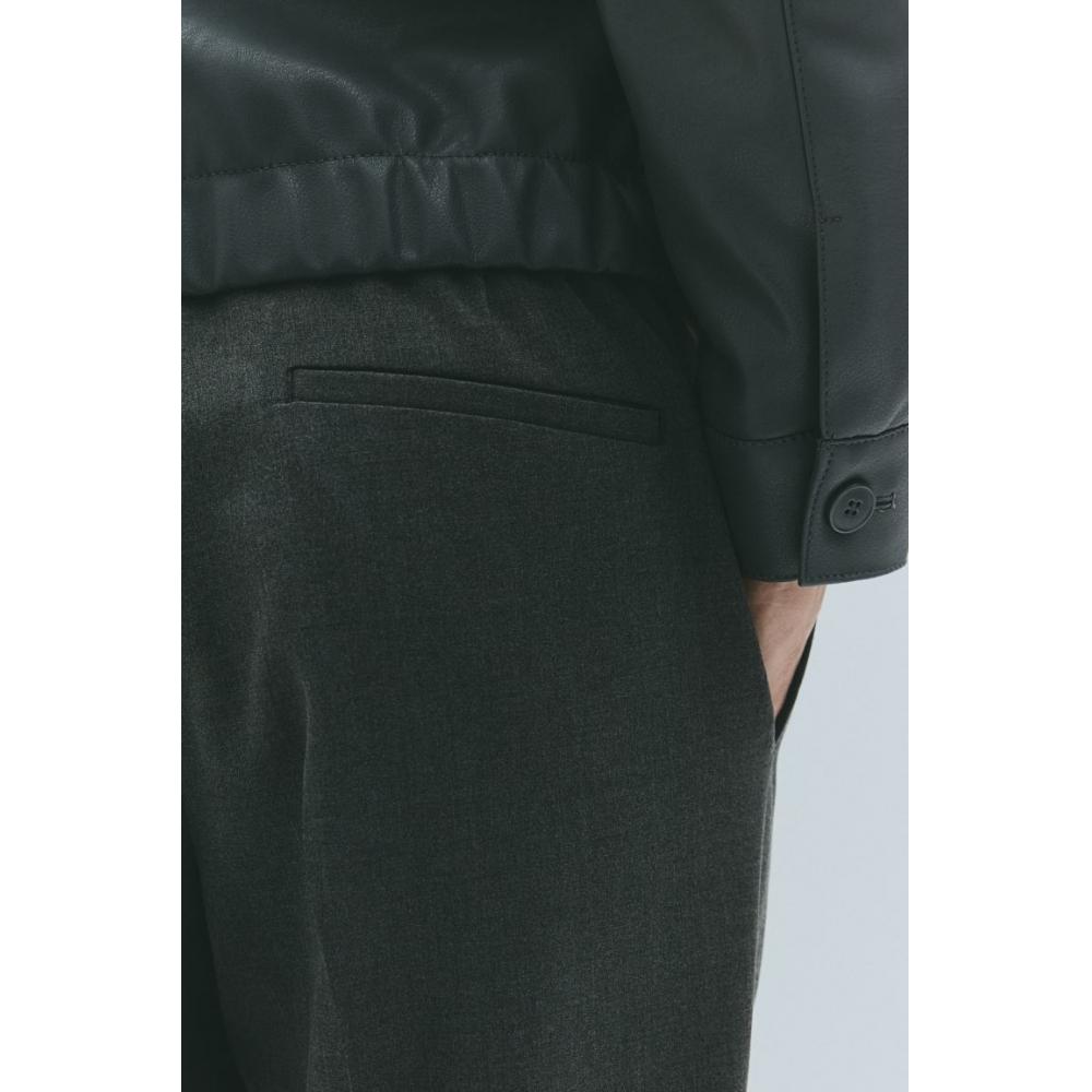 H M Tailored Jogger Pants sliM Fit Dark Grey