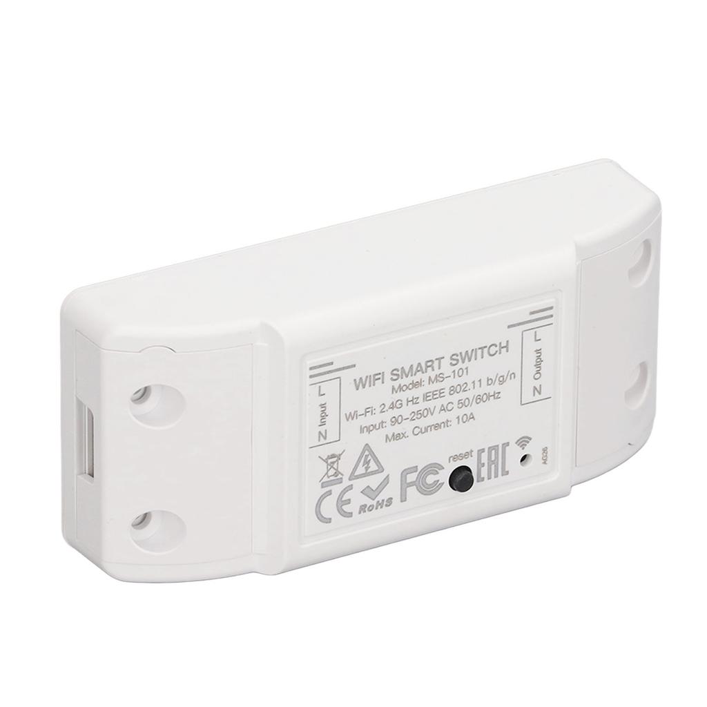 WLAN-Schaltermodul Unterstützung Sprachsteuerung Timing Smart Devices Ein Aus Steuermodul für Tuya APP 220W 10A 90‑250V