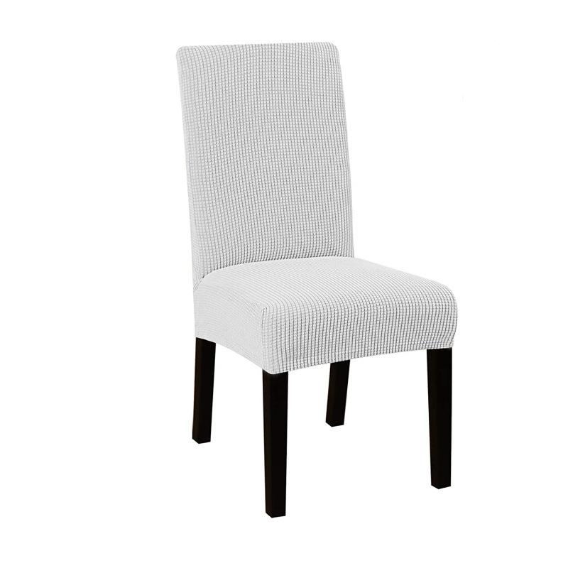 Elastic Waterproof Office Chair Covers Scratch-Proof Removable Protectors Soft Anti-Dust Stain For Home Dinning Chairs Cover