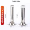 Stainless Steel Rib Tube Sausage Pig Intestine Casing Funnel 22#