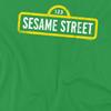 Sesame Street Unisex Adult Rough Logo T-Shirt
