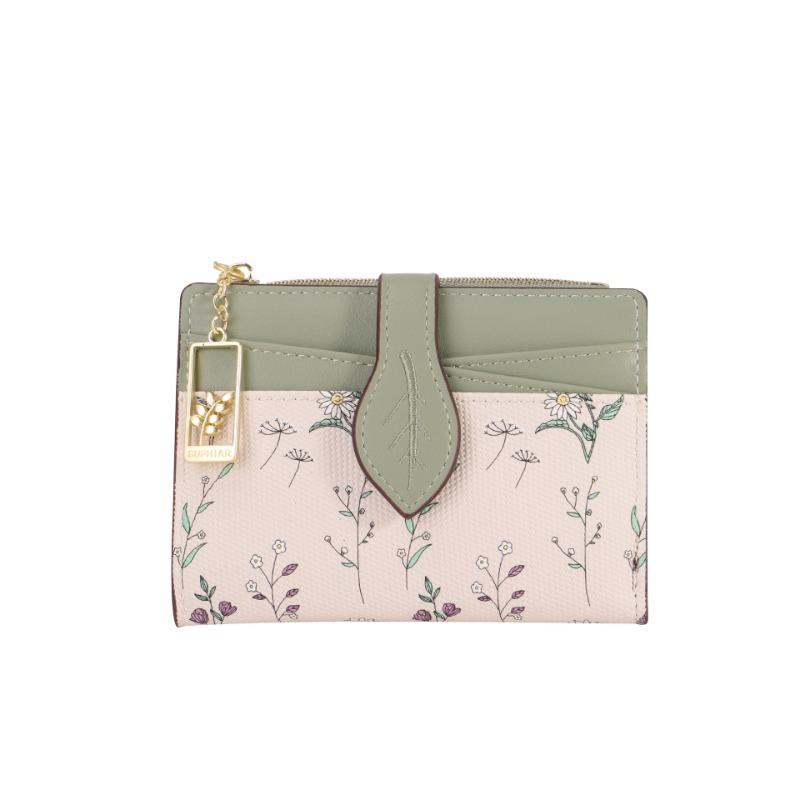 New exquisite small wallet card bag integrated multi-functional fashionable zero bag short wallet