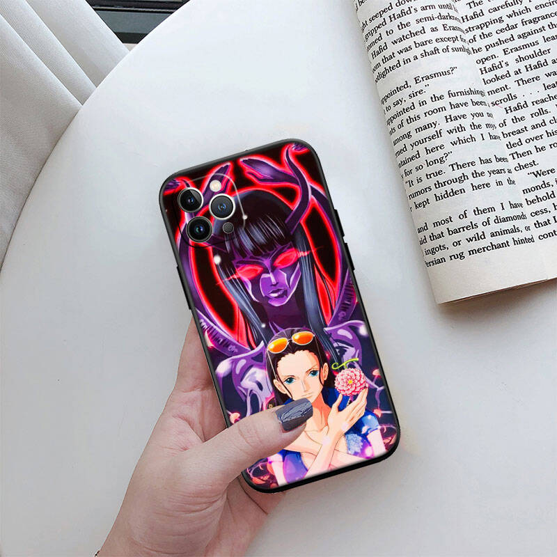 MH121 One Piece Nico Robin Phone Shell Case for Redmi Note 12 12S 12C 13 13C 13R 14 14S 14R 14C Pro Max Plus A3 A3X A4 A5 11A 13X