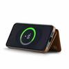 MAGKING K3 Series For Samsung Galaxy S25 FE Magnetic Case Wallet PC + TPU + PU Phone Cover