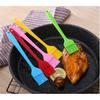 Silicon Basting Brushes, Heat Resistant Pastry Brushes, Spread Oil Butter Sauce Marinades for BBQ Grill Barbeque & Kitchen Baking (Green)