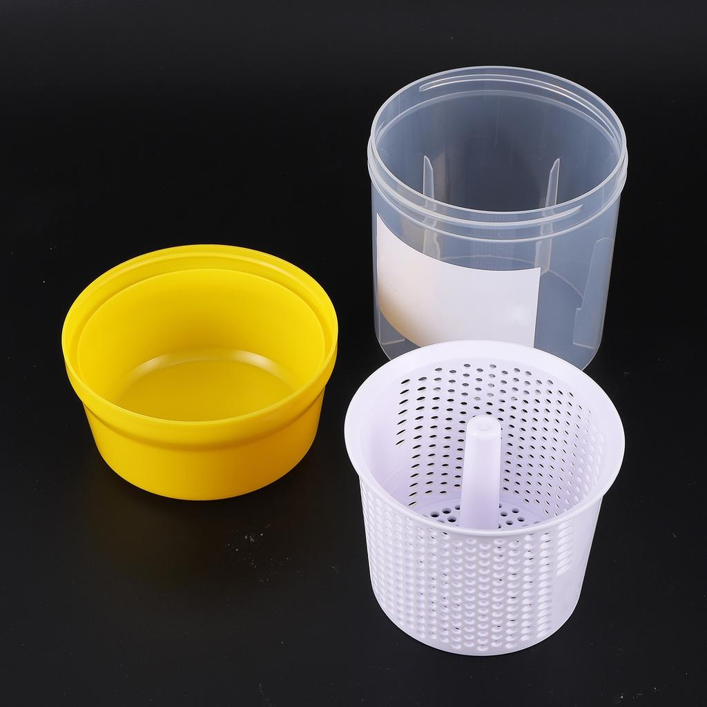 Varroa Milben Überwachung Erkennungsflasche Imkerei Milben Testboxen Imker Bienenzucht Imkereiwerkzeuge Milbenentfernungswerkzeug