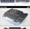 Carbon Fiber Hood for 15-17 Ford Mustang - Supercharger Compatible with Heat Dissipation