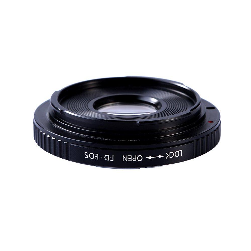 Concept Lens Mount Adapter FD Mount Lens To Canon EF with Aperture Ring and Infinity Correction Lens K&F KF-FDEF (Canon Mount)
