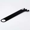 Waki Sangyo Pipe Bracket, Pirashell Series, for Hangers and Closets, Black, 32mm Hole Diameter x 300mm Length, WPS012N