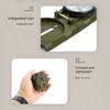 Aluminum Alloy Hiking Compasses Folding Lens Compasses Precise Navigation Expedition Tool for Outdoor Backpacking