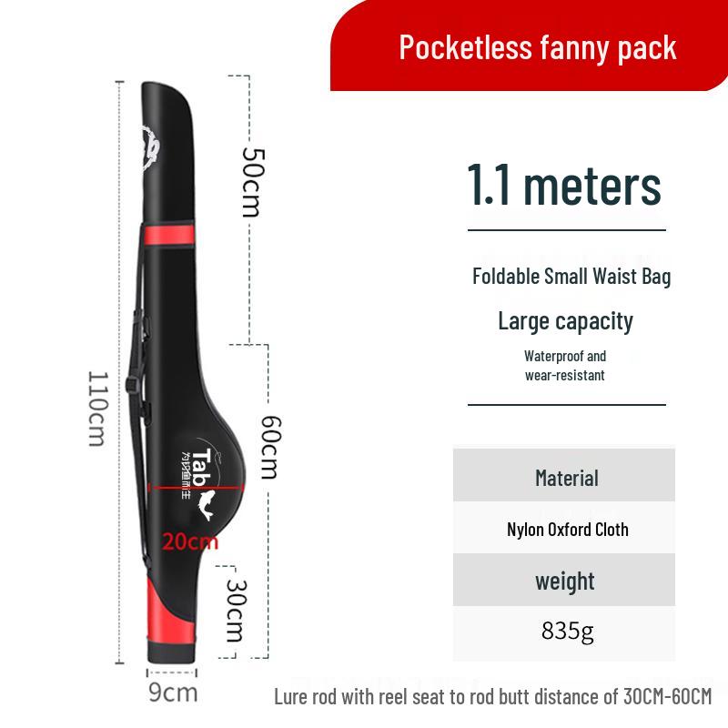 

Водонепроникна багатофункціональна жорстка сумка для вудки