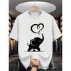 European Sizes Summer Men'S Fashion Short-Sleeve T-Shirt with Letter Pattern Print