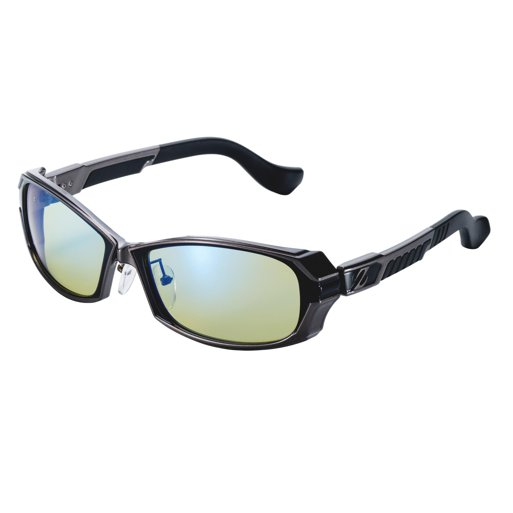 

Zeque Polarized Sunglasses DD Gunmetal EASE BLUE MIRROR F-2164 GREEN/