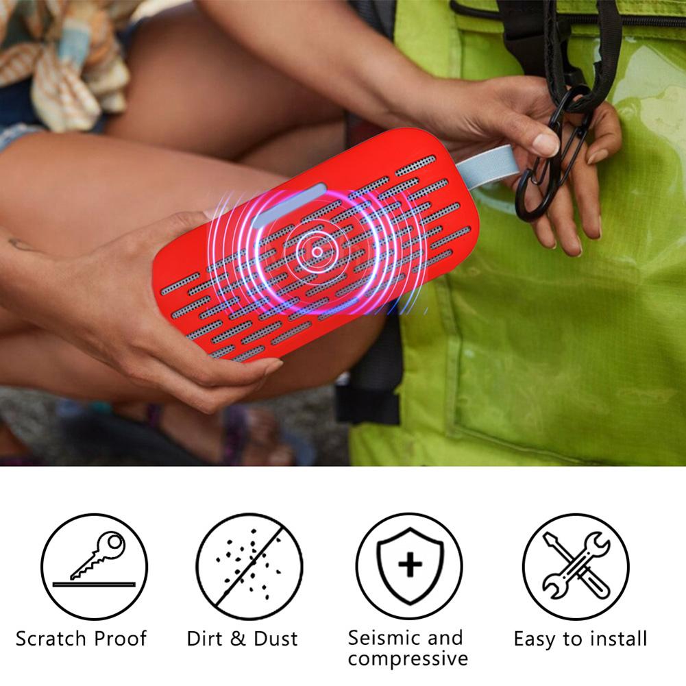 

Bluetooth-совместимый чехол для аудиодинамика для Bose SoundLink Flex Cover (красный)