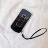 Modern Phone Pendant Key Jewelry Practical Keychain Pendant Phone Jewelry PVC Texture Present for Daily Use Party
