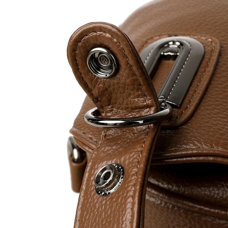 Women's Solid Color Shoulder Bag Middle-Aged and Elderly Mother Crossbody Bag