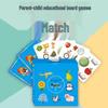 Children's Educational Cartoon Matching Cards: Interactive Parent-Child Observation and Training Toy