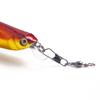 100 Pcs Stainless Steel Fishing Barrels Swivels Fishing Barrels Line Connector Accessory for Saltwater Freshwater