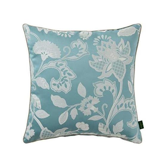 Kawashima Textile Cercon MINTON Cushion Cover Grace Haddon Blue 4545cm LL1207