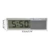 LCD Display Digital Car Clock / Thermometer Temperature Meter Gauge Mini Clock
