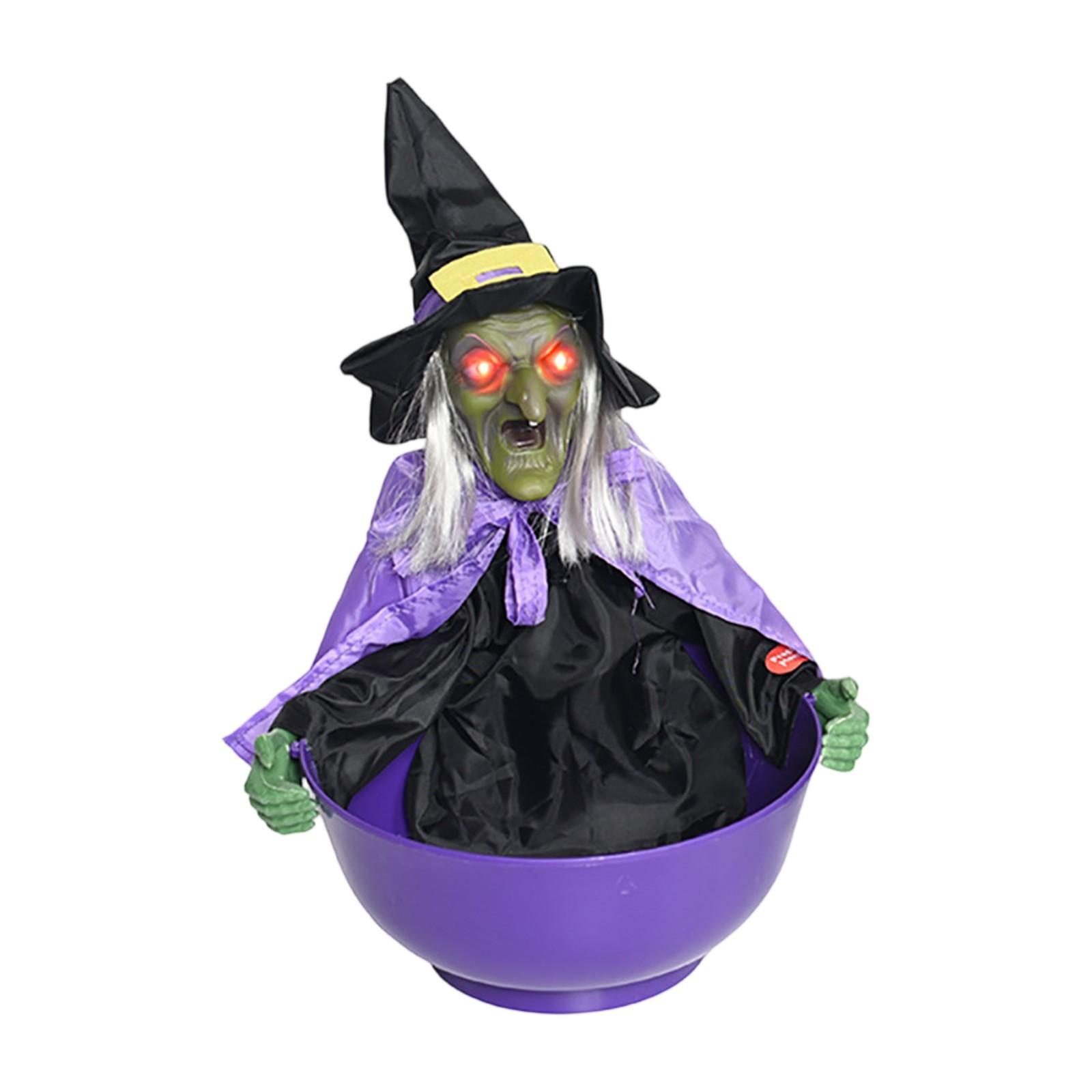 

Halloween Witch Fun Fruit Plate Party Bar KTV Decoration Ornaments One Size фіолетовий