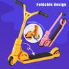 Kids Kick Scooter Finger Bmx Foldable T-Type Finger Scooter With Brake Educational Toys Finger Skateboards Fun Fingertip Movemet