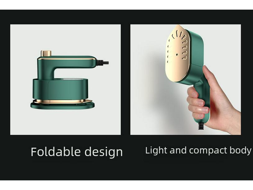 Přenosná ruční elektrická žehlička - Ideální pro domov, kolej a cestování. Ideální dárek!