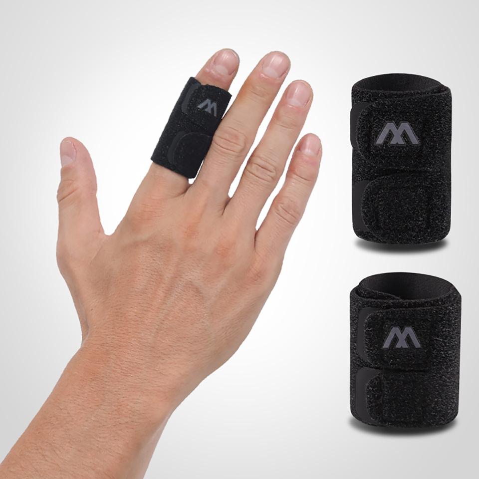 Sports Finger Guard Extended Binding Strap for Pressure Regulation Stable Support Basketball Volleyball Baseball Gym